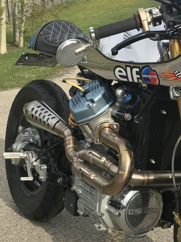 hand-built cafe racer a labour of love
