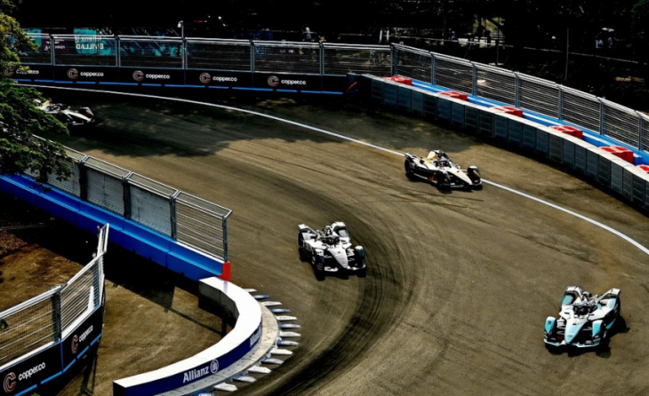 championship gaps tighten as jaguar tcs racing’s mitch evans wins 1st formula e jakarta eprix