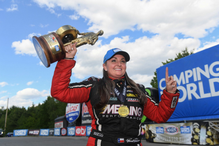 nhra new england results, updated standings: how mike salinas shocked top fuel field ... again