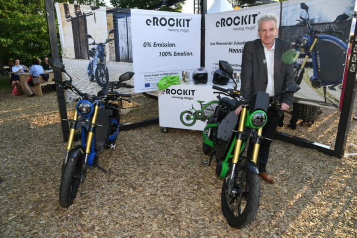 the erockit – the world’s first ‘human hybrid’ electric bike