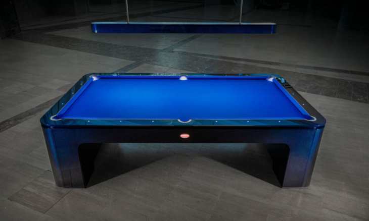 bugatti’s r4.6m carbon fibre ladened pool table is a sight to behold