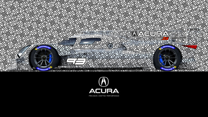 acura reveals first images of the arx-06 le mans daytona hybrid hypercar