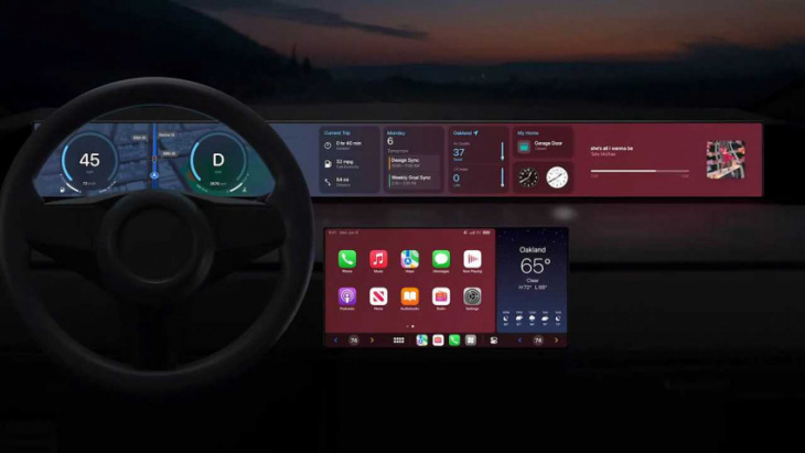 android, next-gen apple carplay brings custom features to multiple screens