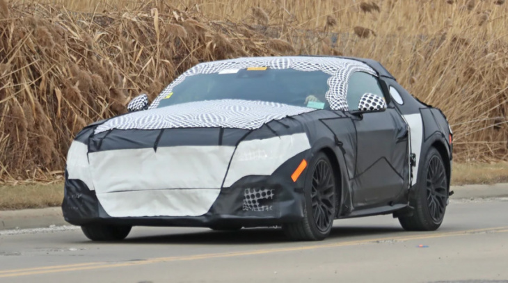 new ford mustang teased with v8 and manual