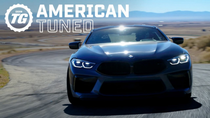 driving a tuned 900bhp bmw m8 competition: watch new tg american tuned