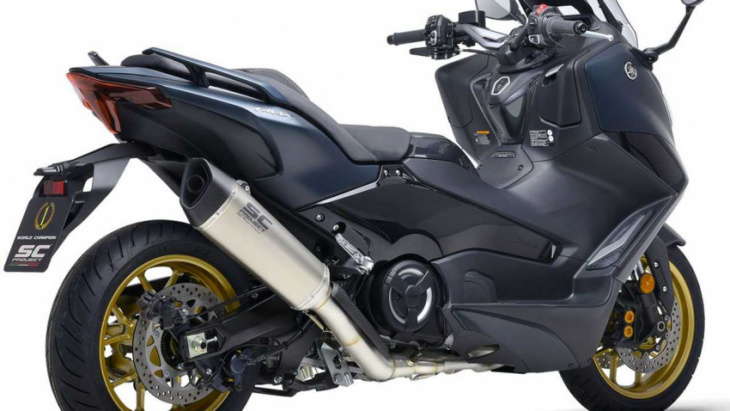 sc project launches new sc1-r exhaust options for the yamaha tmax