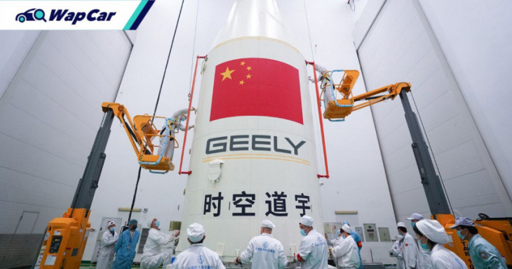 after taking over proton and volvo, geely is entering the space satellite business