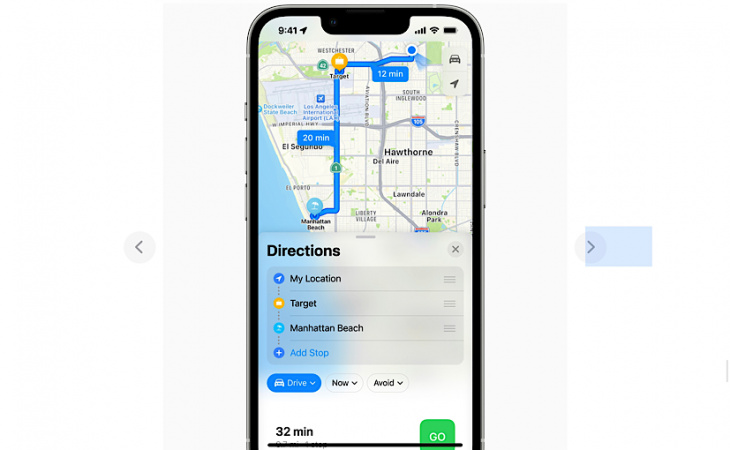 apple maps have now improved driving and navigation functions