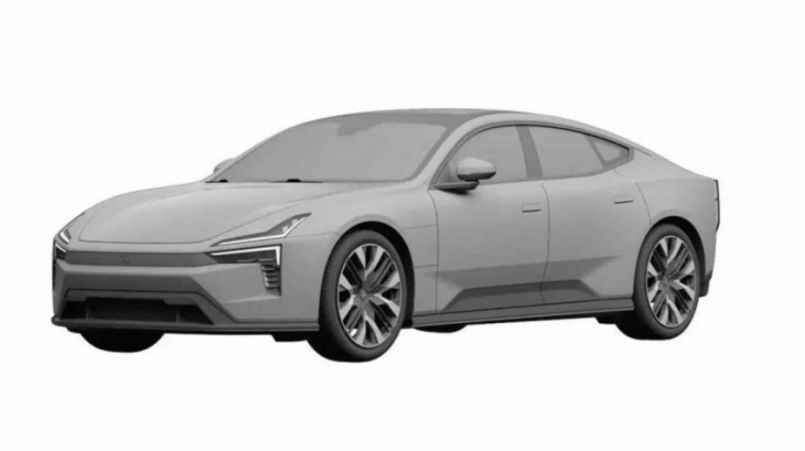 polestar 3 electric suv to be unveiled in october, as images leaked of sleak polestar 5