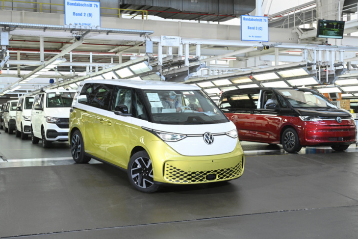 volkswagen id. buzz production starts in germany
