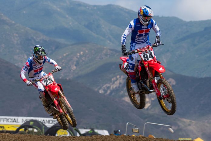 4 minutes with the 450s: roczen, barcia and martin