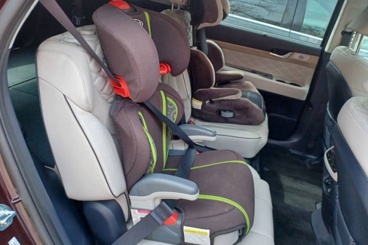 how do car seats fit in a 2022 hyundai palisade?