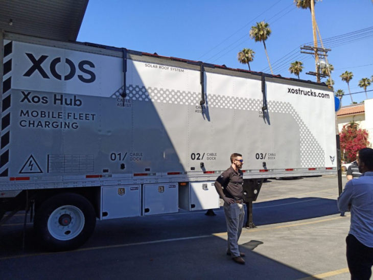 xos trucks, xosphere, hub, fungible tech and a facility tour: cto rob ferber