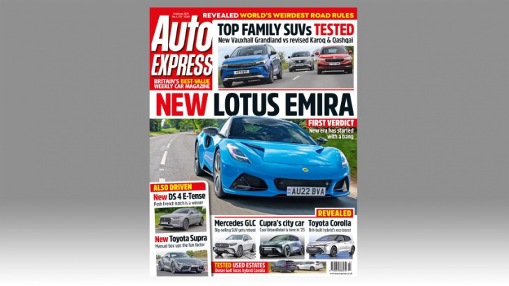 the lotus emira marks the start of a new era in this week’s auto express