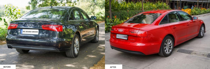 modified my 9 year old audi a6 for aesthetics: before & after pics