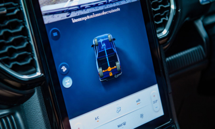 a closer look at the new ford ranger’s sync 4 infotainment system