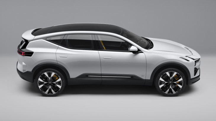 design of polestar 5 electric saloon revealed in images filed with european patent office