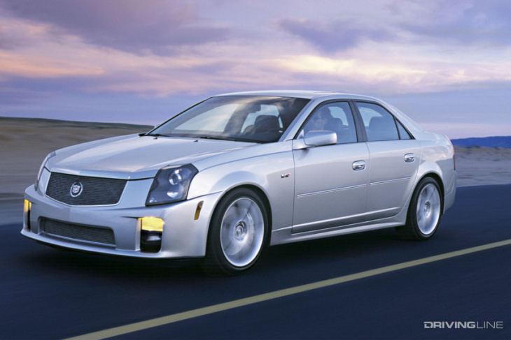 original v: the groundbreaking first gen cadillac cts-v was a sedan with a corvette z06 engine