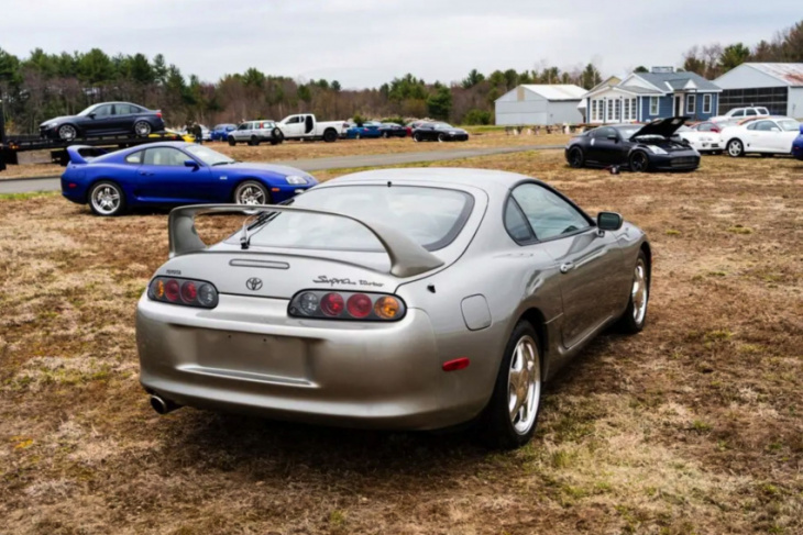a seized 1998 toyota supra just sold for over 330-thousand dollars