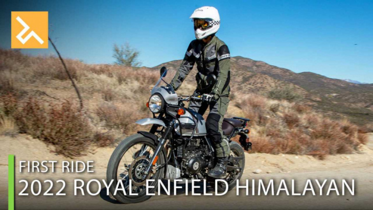 2022 royal enfield himalayan first ride review