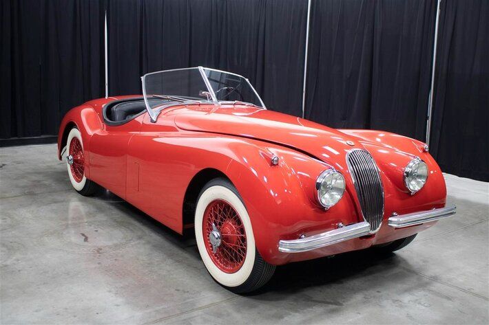 1954 jaguar xk120s roadster is a legend