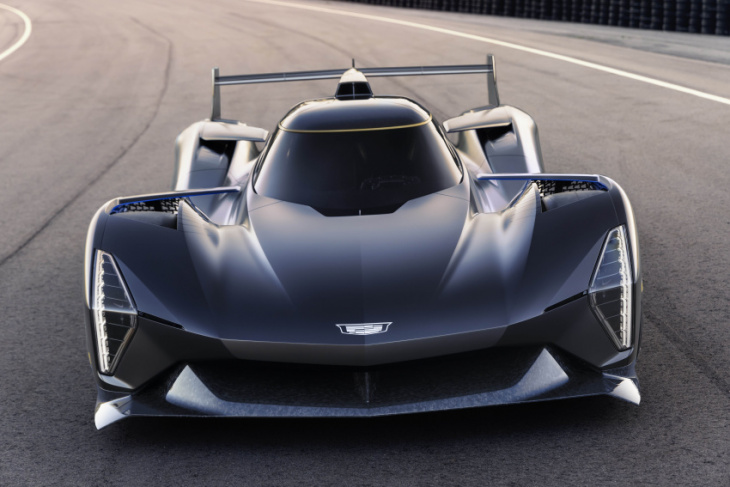 first images: cadillac gtp hypercar for 2023 imsa, wec, 24 hours of le mans