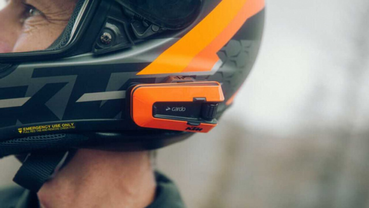 ktm and cardo systems join forces for new ktm packtalk edge