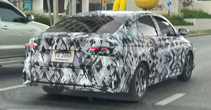 spied: d92a 2022 toyota vios is a baby camry with a 1.5l 3-cylinder na hybrid variant of the gr yaris' engine