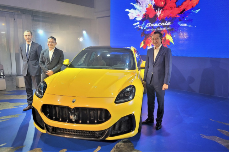 maserati grecale officially launched in malaysia with choice of gt, modena and trofeo variants