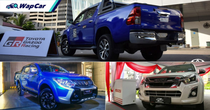 used pick-up trucks: toyota hilux, isuzu d-max, mitsubishi triton - how their resale value hold up after 5 years