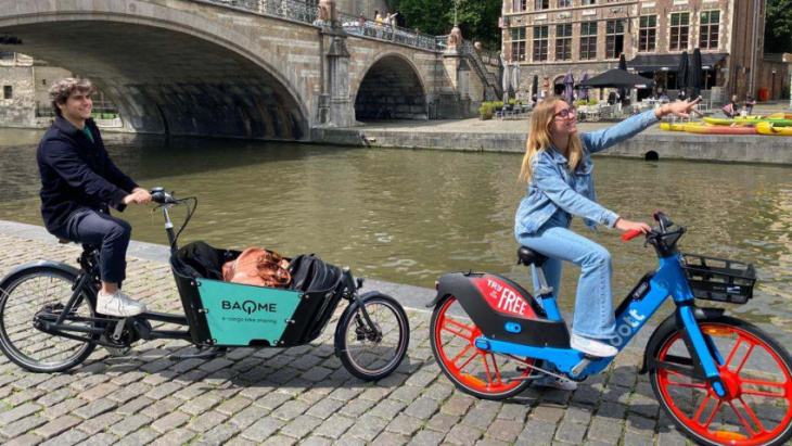 ghent to get e-e-bike and cargo bike sharing services