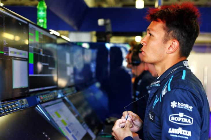 albon perplexed by williams’ lack of performance