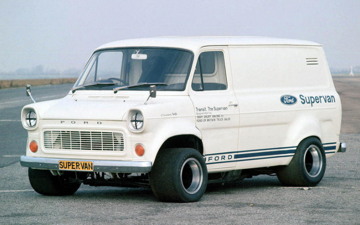 electric ford supervan to debut at goodwood