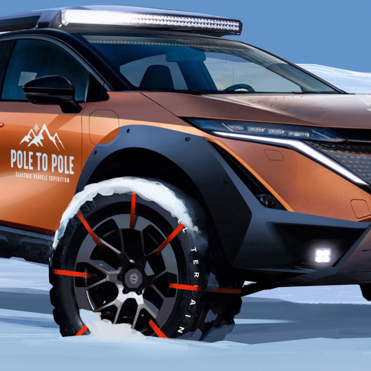 all-electric nissan ariya to embark on world-first expedition