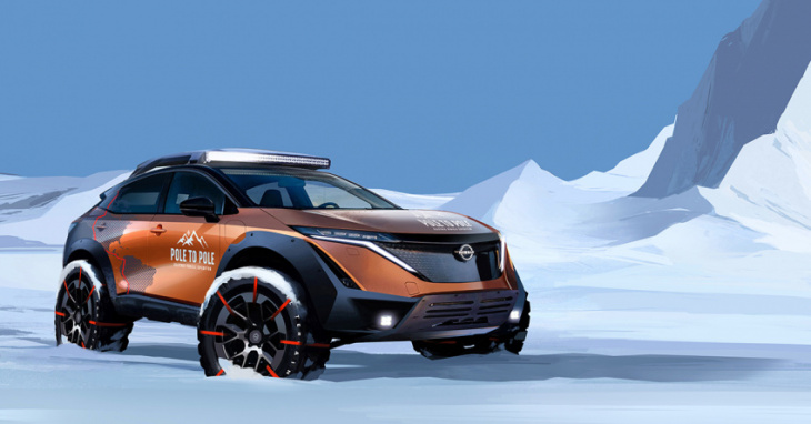 all-electric nissan ariya to embark on world-first expedition
