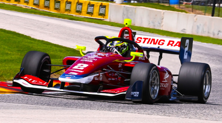 robb notches first career pole at road america