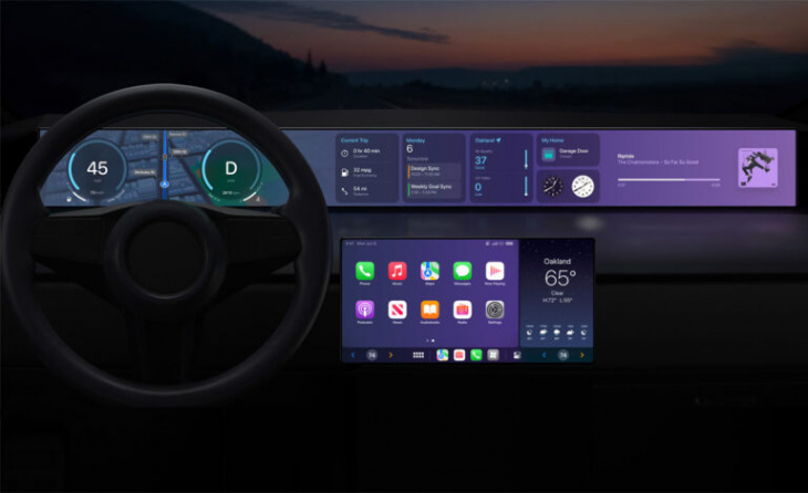 next-generation apple carplay will take over your whole cabin