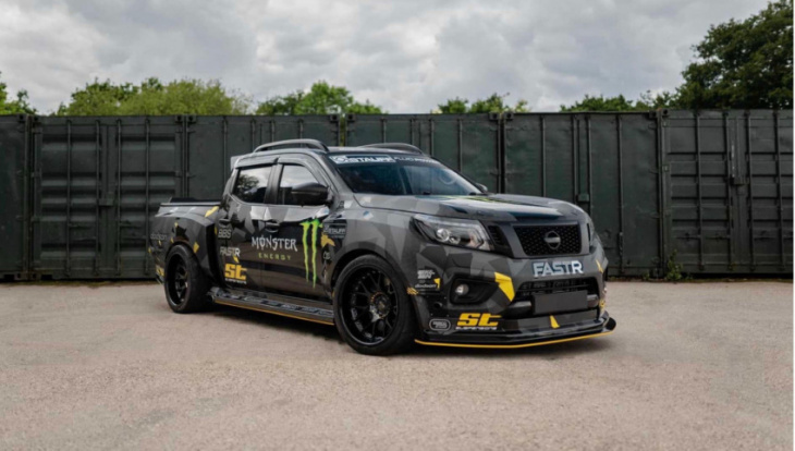 nissan navara-r is a pickup truck with a 1,000-hp gt-r heart