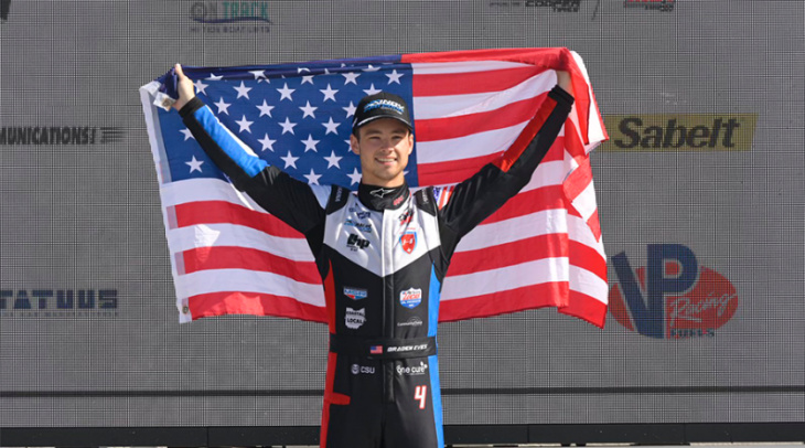 eves scores road america indy pro 2000 victory