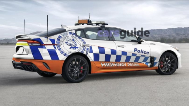 kia stinger out on bail: how the australian police are saving a modern icon from following the holden commodore ss and ford falcon xr8 into oblivion