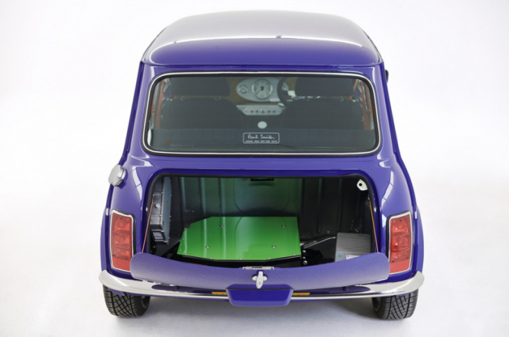 1998 mini paul smith edition becomes 2022 mini recharged