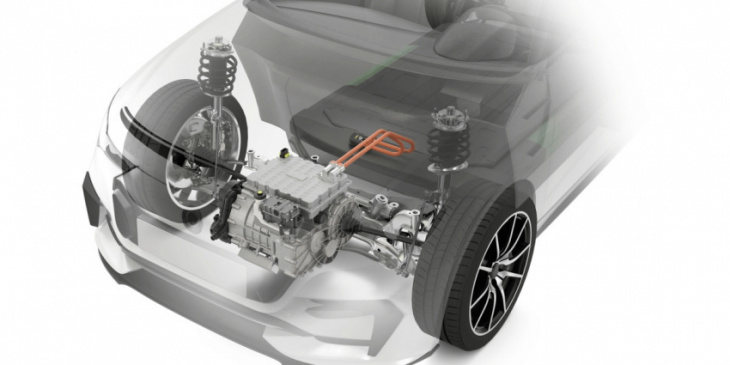 schaeffler introduces 4-1 electric axle drive