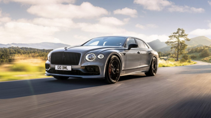 bentley flying spur v8 s revealed – sporty makeover for the luxury saloon