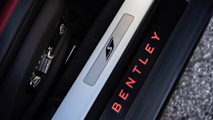 2023 bentley flying spur s goes for darker take on the luxury sedan