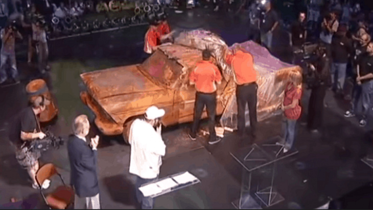 time capsule 1957 plymouth belvedere with only 4 miles was lying underground for 50 years