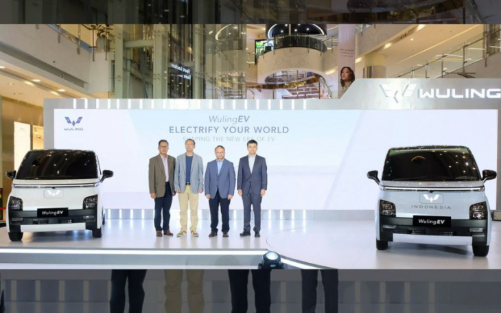 wuling air ev launched in indonesia - 40hp, 100km/h, 300km range