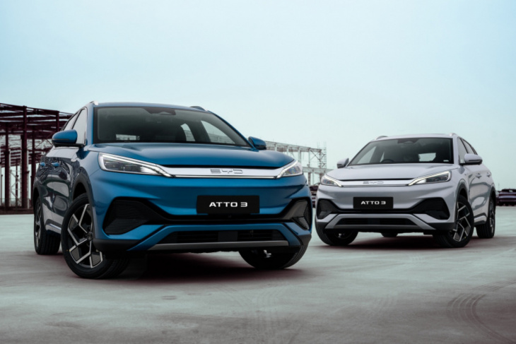byd's atto 3 ev crossover will be coming to singapore in july