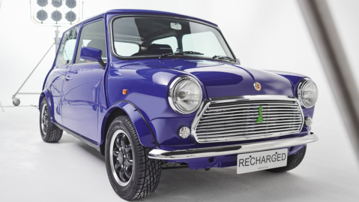 paul smith’s latest one-off mini is an all-electric restomod