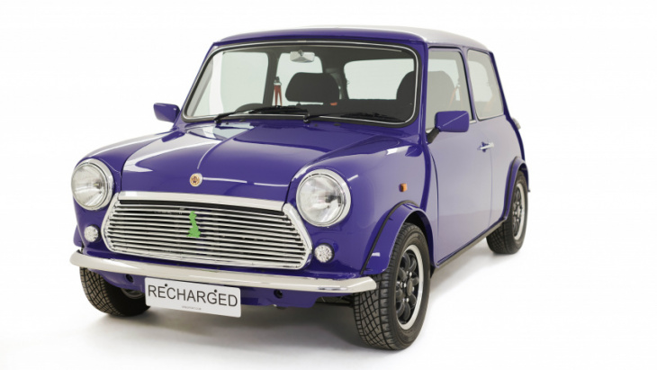 paul smith’s latest one-off mini is an all-electric restomod