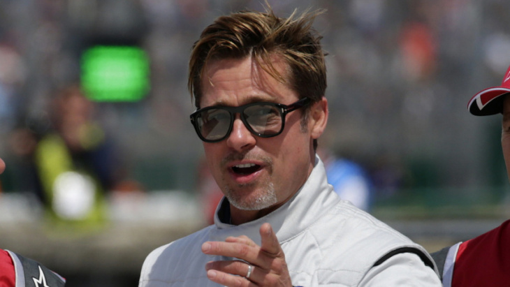apple is making an f1 film with brad pitt and lewis hamilton